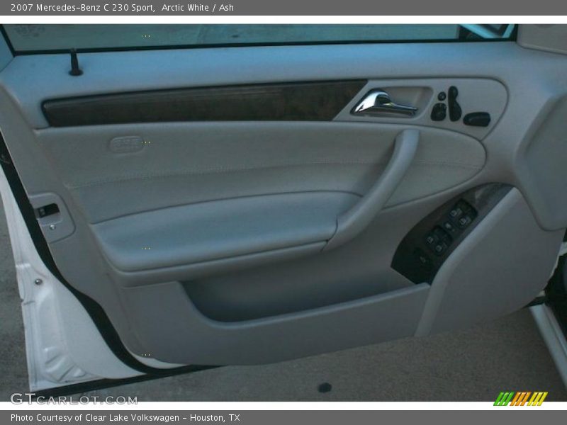 Arctic White / Ash 2007 Mercedes-Benz C 230 Sport
