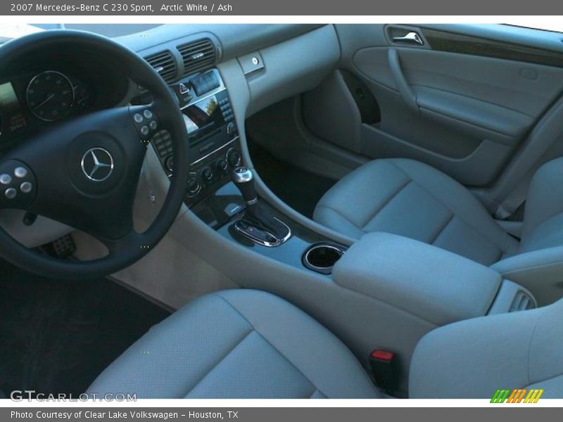 Arctic White / Ash 2007 Mercedes-Benz C 230 Sport