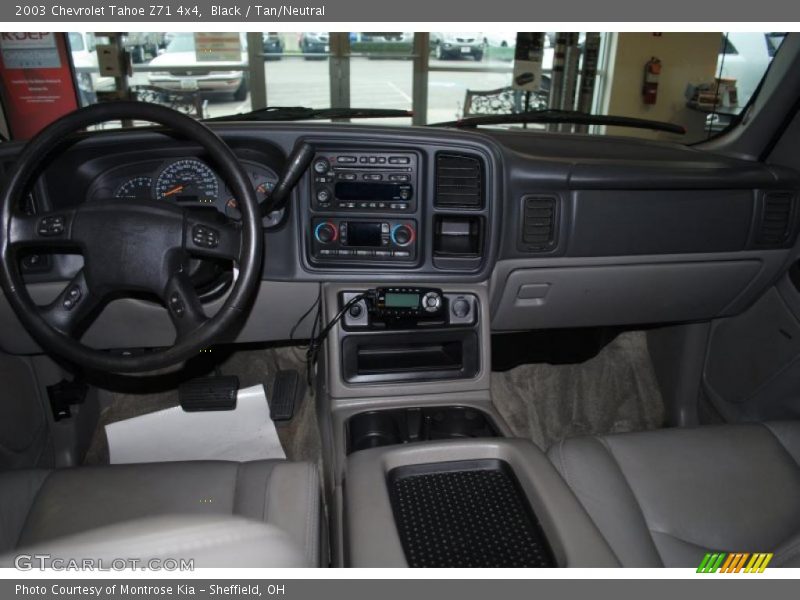 Black / Tan/Neutral 2003 Chevrolet Tahoe Z71 4x4
