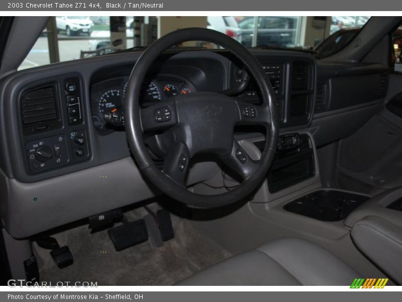 Black / Tan/Neutral 2003 Chevrolet Tahoe Z71 4x4