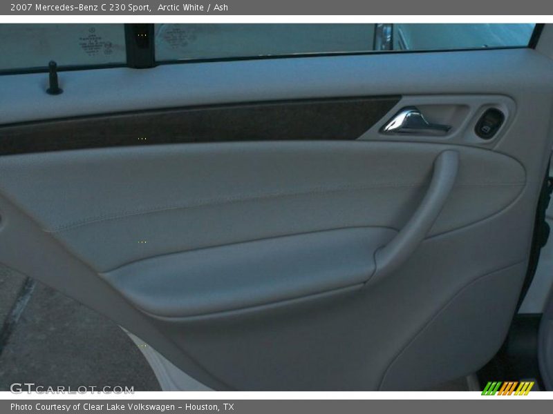 Arctic White / Ash 2007 Mercedes-Benz C 230 Sport