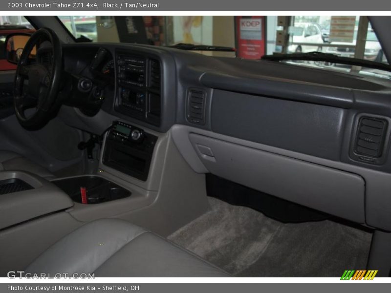 Black / Tan/Neutral 2003 Chevrolet Tahoe Z71 4x4