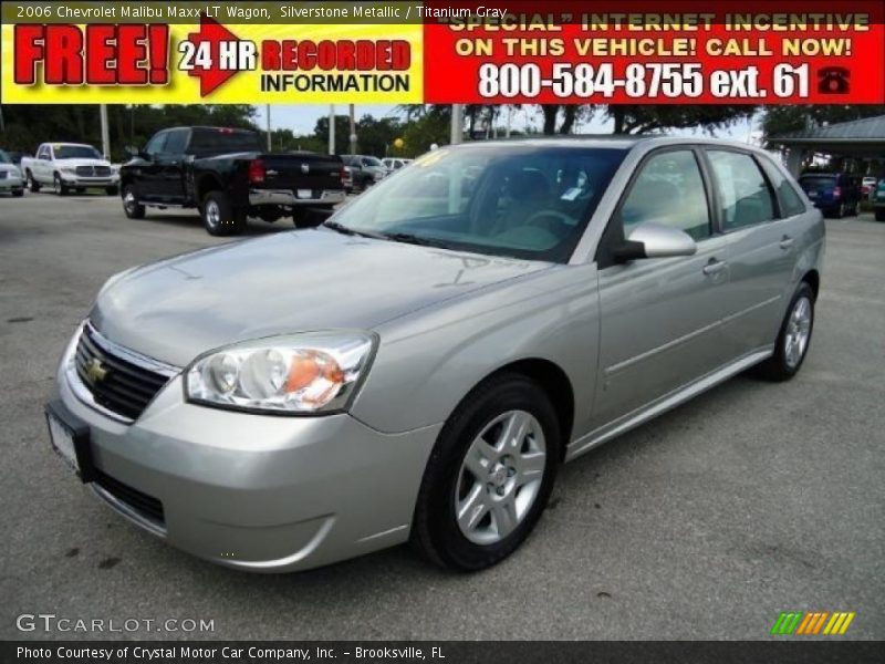 Silverstone Metallic / Titanium Gray 2006 Chevrolet Malibu Maxx LT Wagon