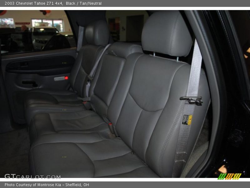 Black / Tan/Neutral 2003 Chevrolet Tahoe Z71 4x4