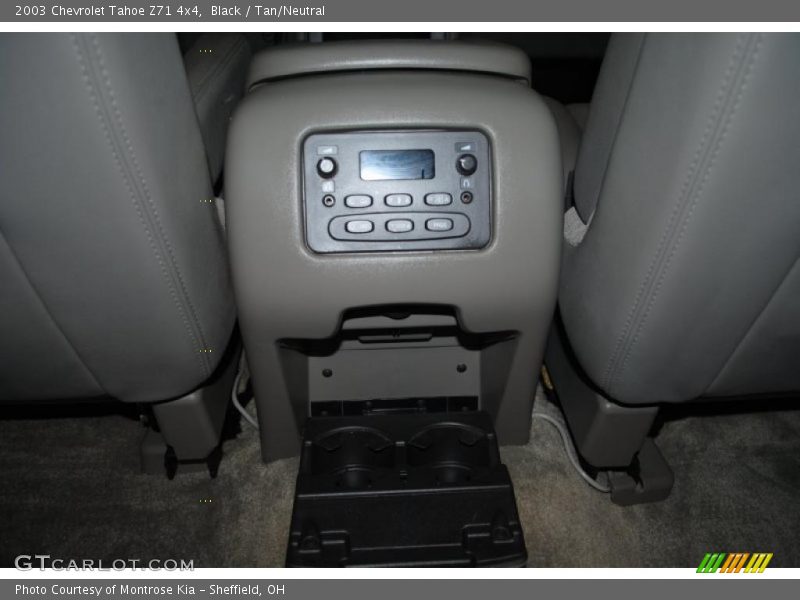 Black / Tan/Neutral 2003 Chevrolet Tahoe Z71 4x4
