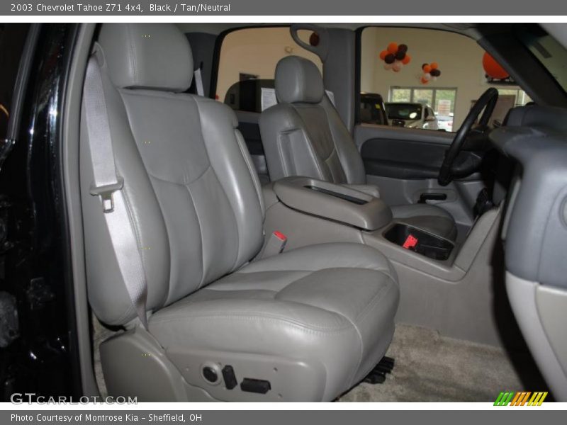 Black / Tan/Neutral 2003 Chevrolet Tahoe Z71 4x4