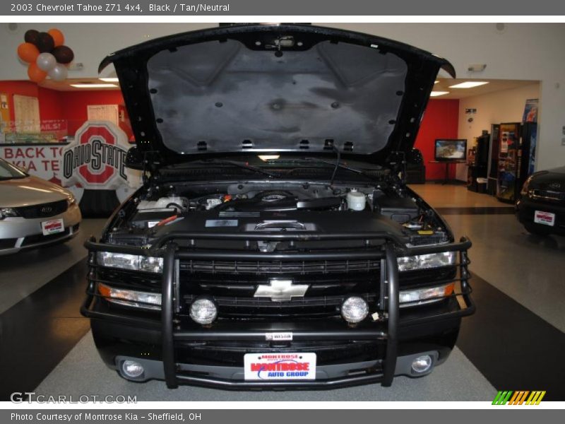 Black / Tan/Neutral 2003 Chevrolet Tahoe Z71 4x4