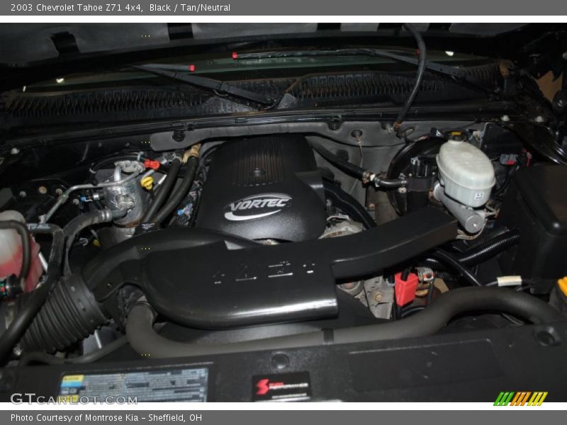 Black / Tan/Neutral 2003 Chevrolet Tahoe Z71 4x4