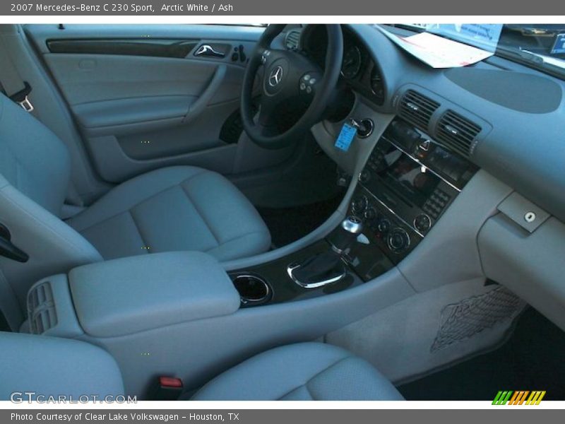 Arctic White / Ash 2007 Mercedes-Benz C 230 Sport