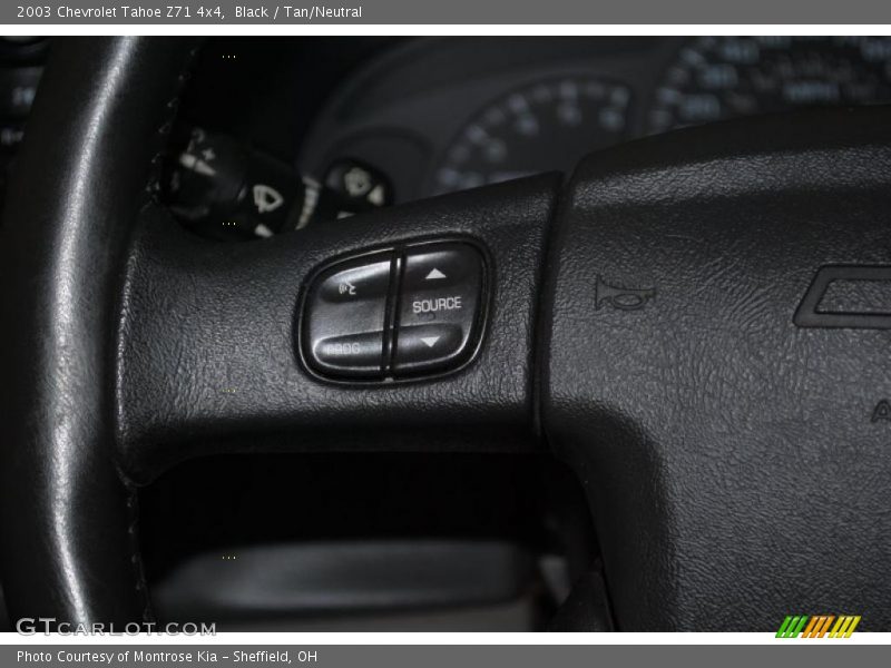 Black / Tan/Neutral 2003 Chevrolet Tahoe Z71 4x4