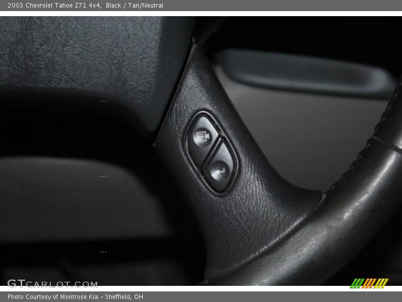 Black / Tan/Neutral 2003 Chevrolet Tahoe Z71 4x4