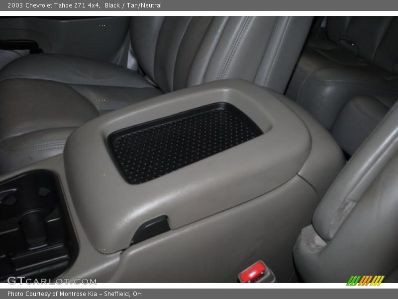 Black / Tan/Neutral 2003 Chevrolet Tahoe Z71 4x4