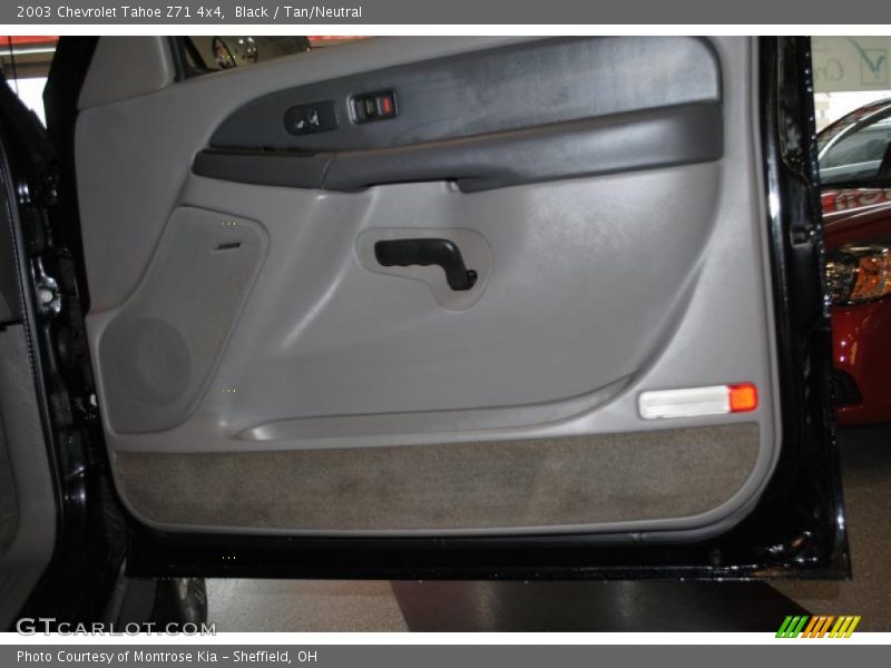 Black / Tan/Neutral 2003 Chevrolet Tahoe Z71 4x4