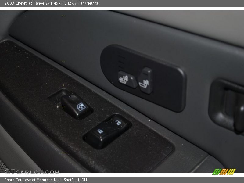 Black / Tan/Neutral 2003 Chevrolet Tahoe Z71 4x4