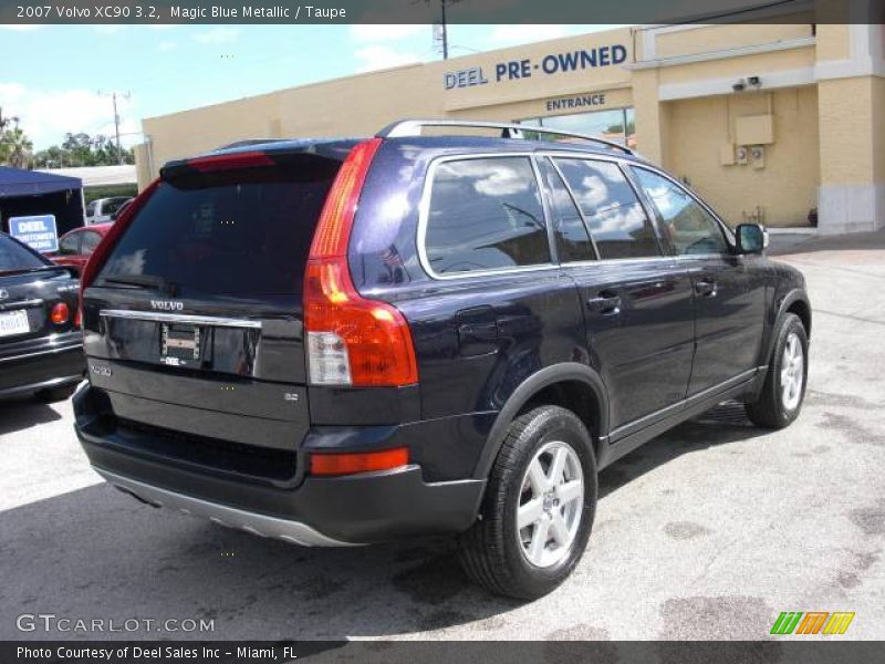 Magic Blue Metallic / Taupe 2007 Volvo XC90 3.2