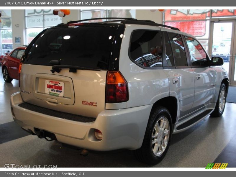 Silver Mist Metallic / Ebony 2007 GMC Envoy Denali 4x4
