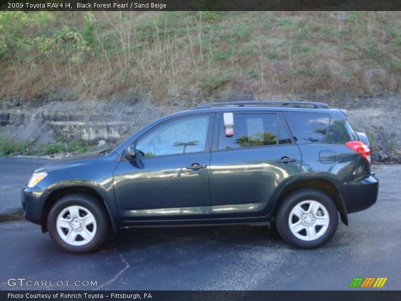 Black Forest Pearl / Sand Beige 2009 Toyota RAV4 I4