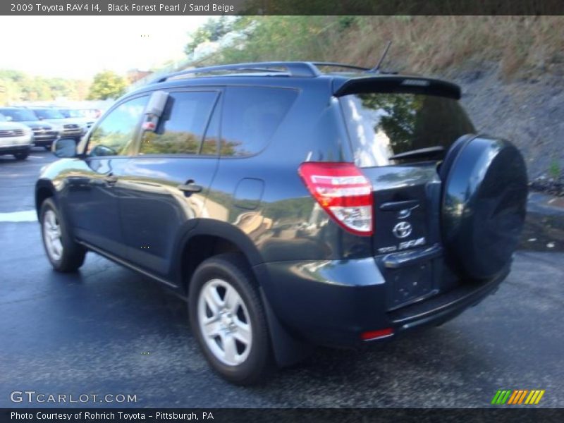 Black Forest Pearl / Sand Beige 2009 Toyota RAV4 I4