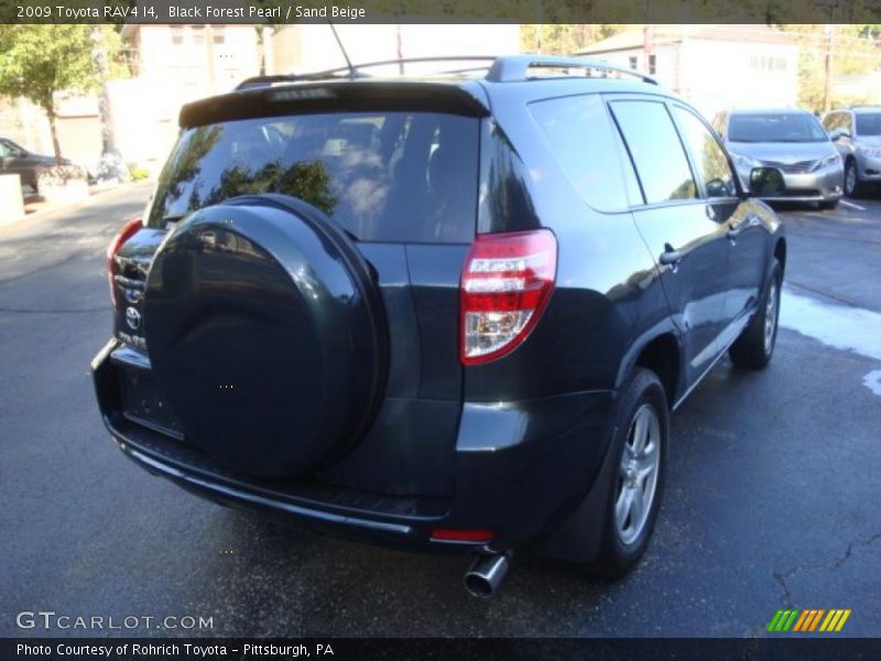 Black Forest Pearl / Sand Beige 2009 Toyota RAV4 I4