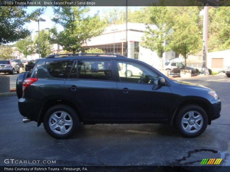 Black Forest Pearl / Sand Beige 2009 Toyota RAV4 I4