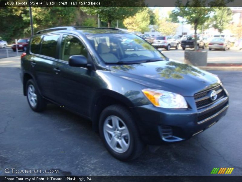 Black Forest Pearl / Sand Beige 2009 Toyota RAV4 I4