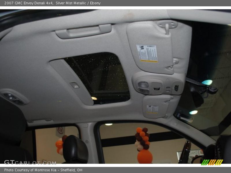 Silver Mist Metallic / Ebony 2007 GMC Envoy Denali 4x4