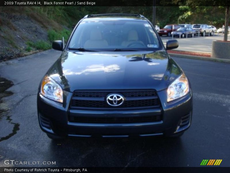 Black Forest Pearl / Sand Beige 2009 Toyota RAV4 I4
