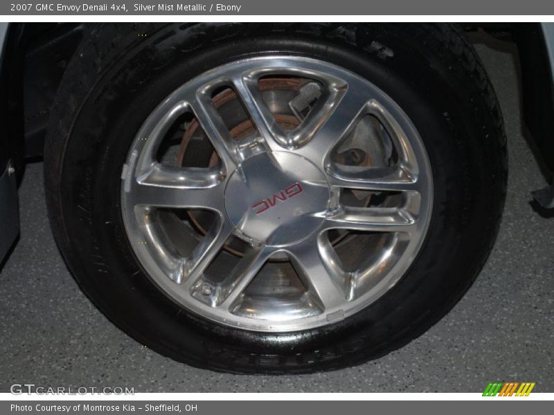 Silver Mist Metallic / Ebony 2007 GMC Envoy Denali 4x4