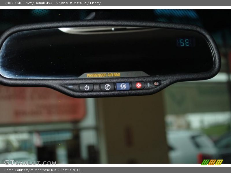 Silver Mist Metallic / Ebony 2007 GMC Envoy Denali 4x4