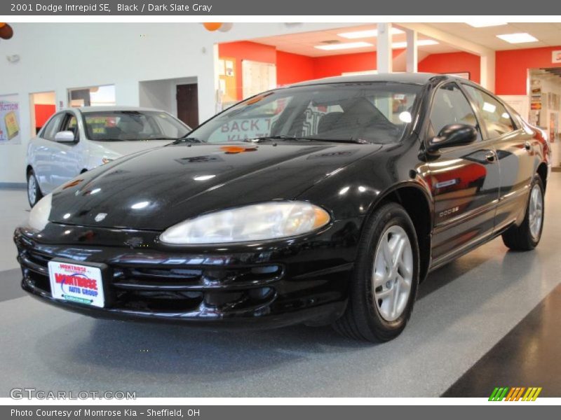 Black / Dark Slate Gray 2001 Dodge Intrepid SE