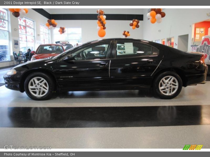 Black / Dark Slate Gray 2001 Dodge Intrepid SE