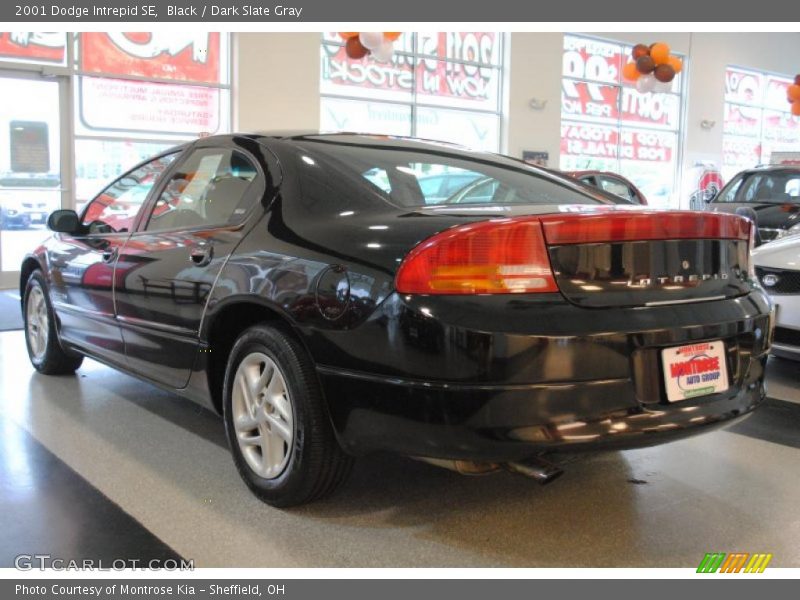 Black / Dark Slate Gray 2001 Dodge Intrepid SE