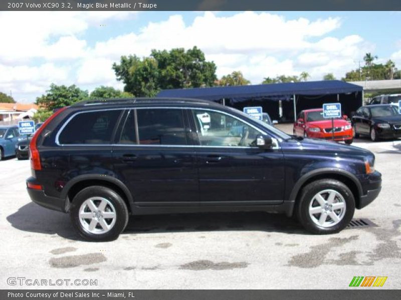 Magic Blue Metallic / Taupe 2007 Volvo XC90 3.2