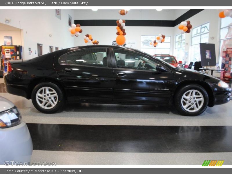 Black / Dark Slate Gray 2001 Dodge Intrepid SE