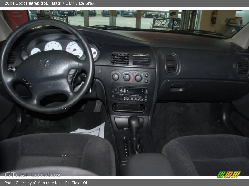 Black / Dark Slate Gray 2001 Dodge Intrepid SE