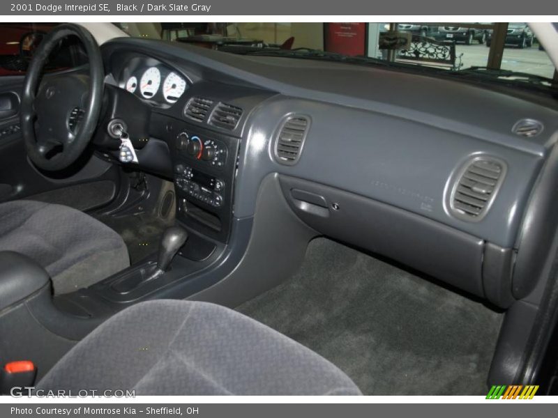 Black / Dark Slate Gray 2001 Dodge Intrepid SE