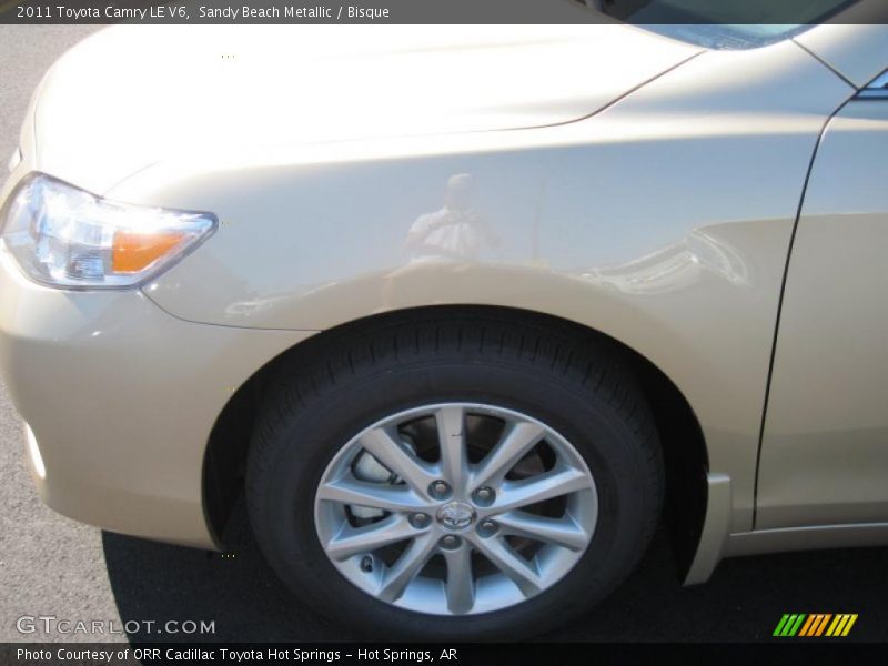 Sandy Beach Metallic / Bisque 2011 Toyota Camry LE V6