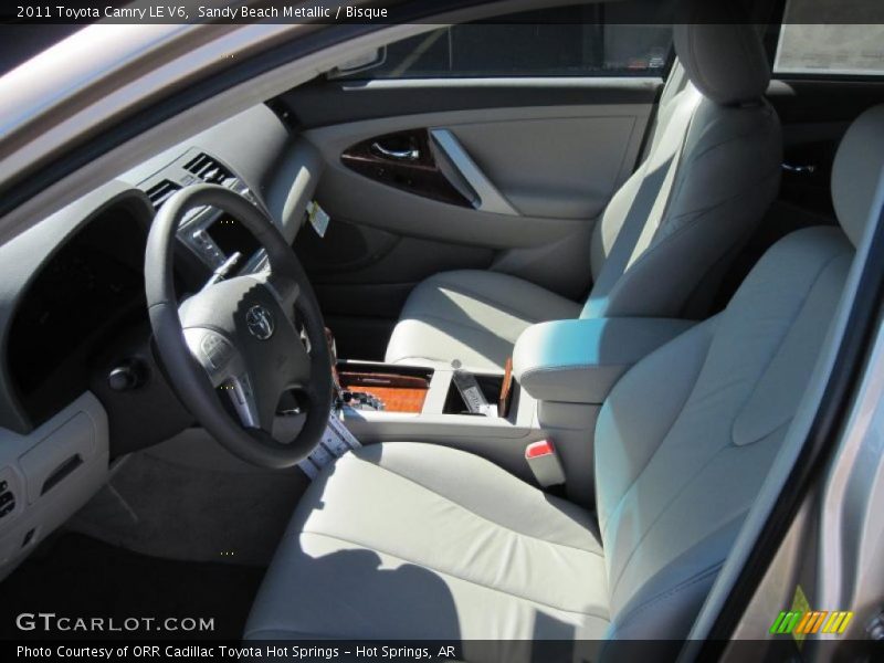 Sandy Beach Metallic / Bisque 2011 Toyota Camry LE V6
