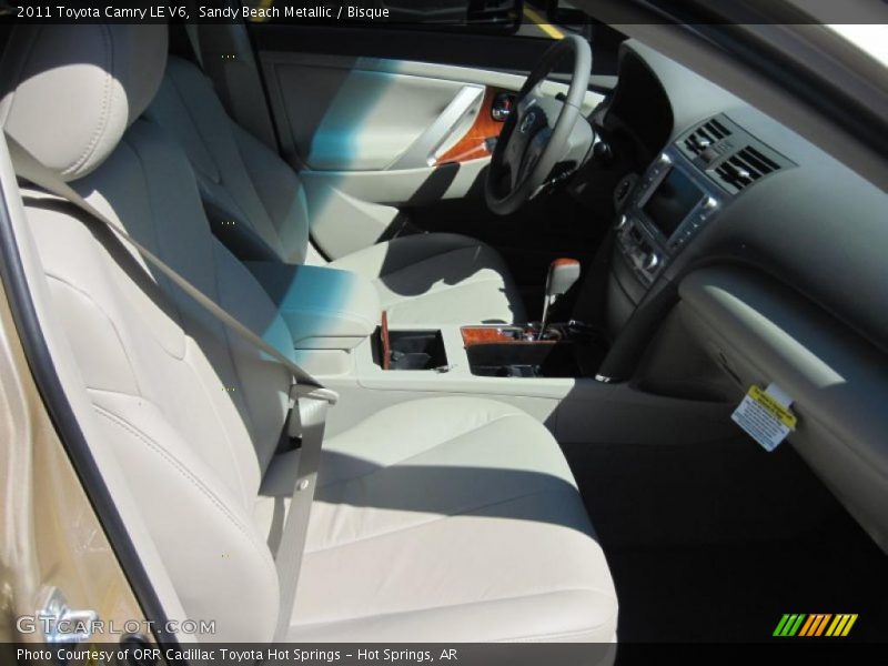 Sandy Beach Metallic / Bisque 2011 Toyota Camry LE V6