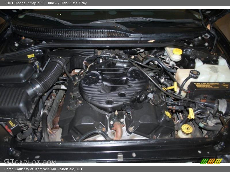 Black / Dark Slate Gray 2001 Dodge Intrepid SE