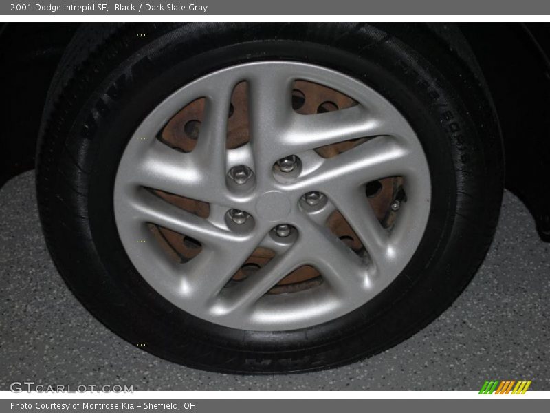 Black / Dark Slate Gray 2001 Dodge Intrepid SE