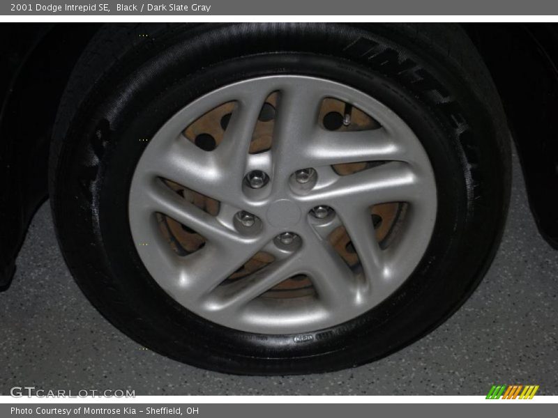 Black / Dark Slate Gray 2001 Dodge Intrepid SE
