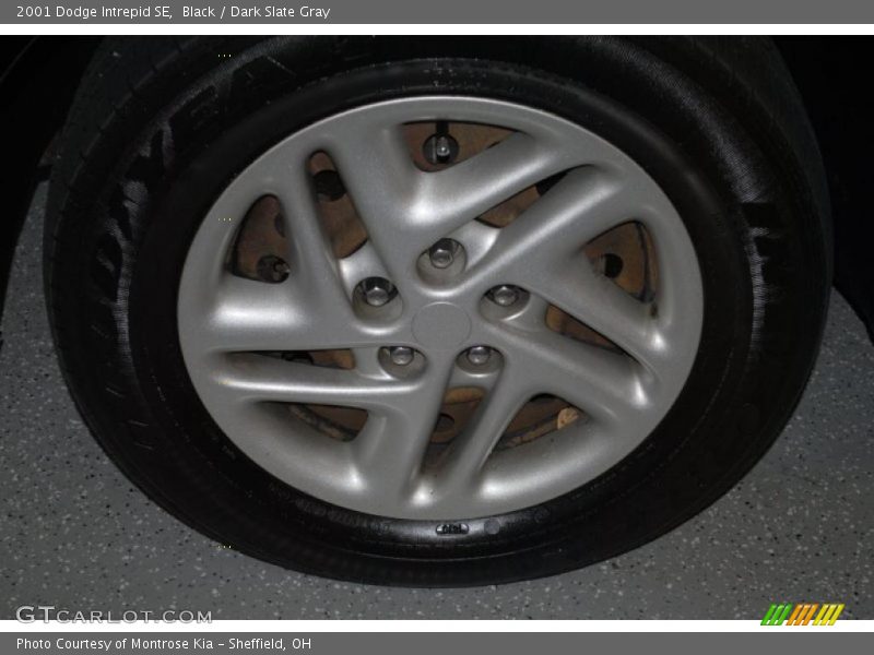 Black / Dark Slate Gray 2001 Dodge Intrepid SE