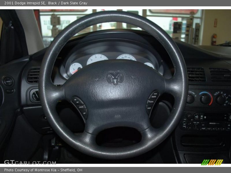 Black / Dark Slate Gray 2001 Dodge Intrepid SE