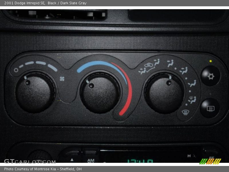 Black / Dark Slate Gray 2001 Dodge Intrepid SE