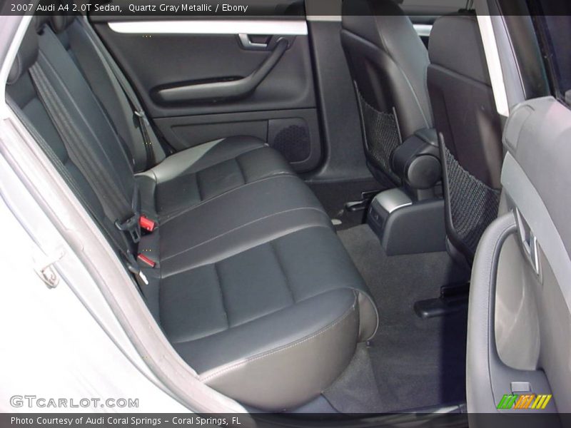 Quartz Gray Metallic / Ebony 2007 Audi A4 2.0T Sedan