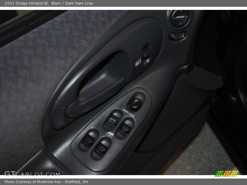 Black / Dark Slate Gray 2001 Dodge Intrepid SE