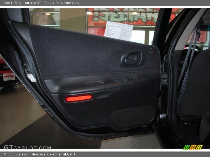 Black / Dark Slate Gray 2001 Dodge Intrepid SE