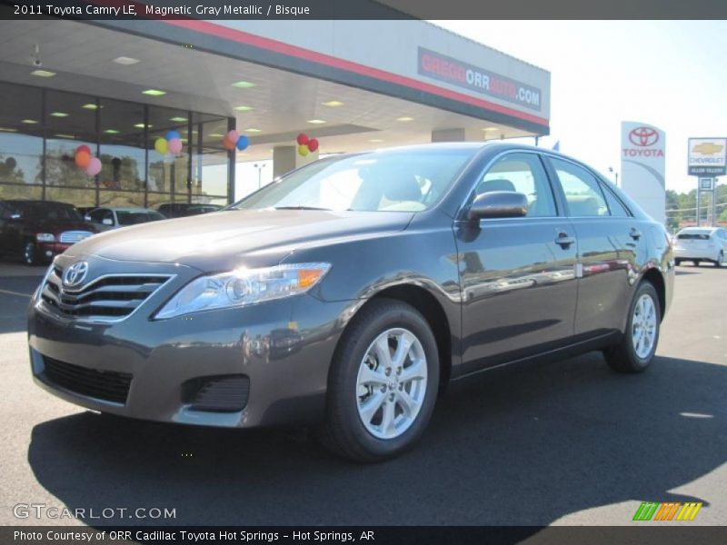 Magnetic Gray Metallic / Bisque 2011 Toyota Camry LE