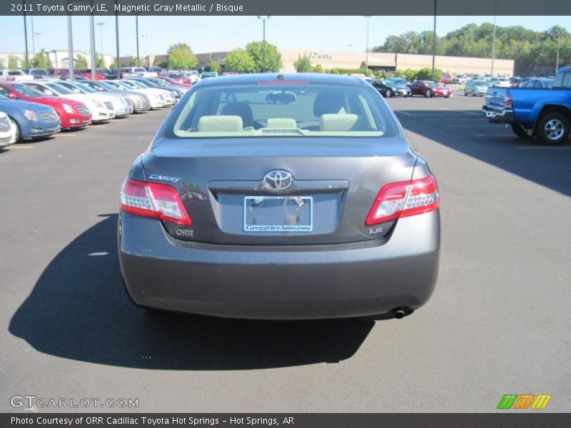 Magnetic Gray Metallic / Bisque 2011 Toyota Camry LE